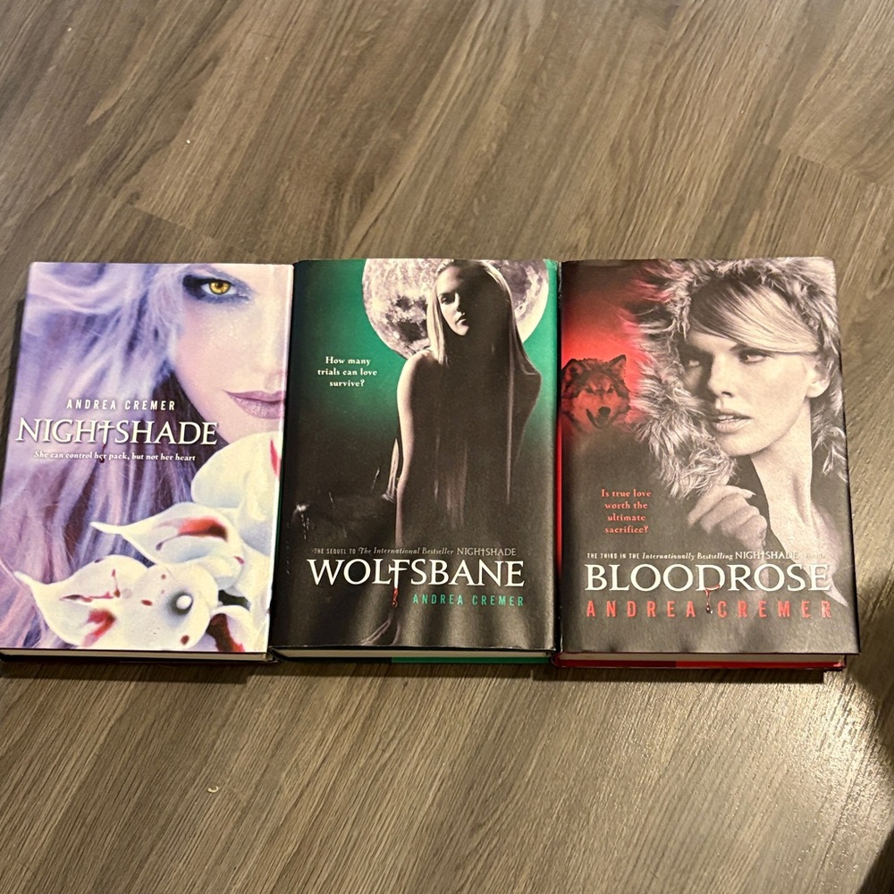Nightshade Trilogy Hardcover Set by Andrea Cremer
